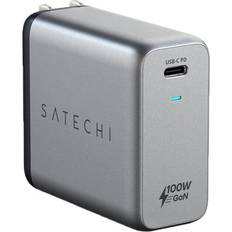 Macbook pro 2019 Satechi 100W USB-C PD Wall Charger Powerful GaN Tech Compatible with 2020/2019 MacBook Pro, 2020/2018 MacBook Air, 2021 iPad Pro M1, 2020/2018