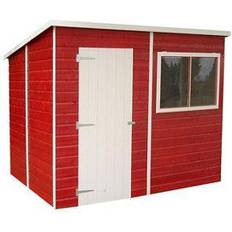 Shire Caldey 8X6 Pent Dip Treated Shiplap (Building Area )