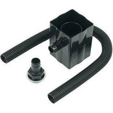 Floplast Black Round & Square Gutter Diverter