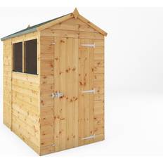 Mercia 6X4 Reverse Apex Dip Treated Tongue Groove Shed With