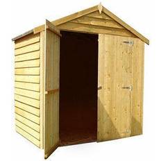 Outbuildings Shire 4X6 Overlap Dd Apex Shed Display (Building Area )
