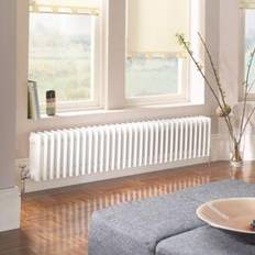 Acova White 4 Column Radiator, W812mm X H300mm