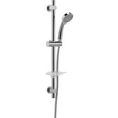 Shower Sets Croydex AM169341 Essentials Three Function Shower Silver, Chrome