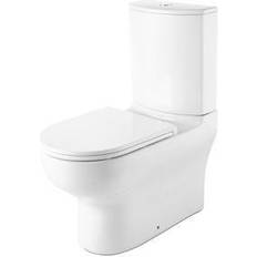 GoodHome Cavally Back To Wall Rimless Toilet Set With Soft Close Seat