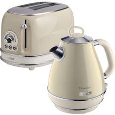 ARPK1 Vintage 1.7L Dome Kettle and 2 Slice Toaster