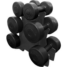 Family Dumbbell Training Set with Stand 12kg