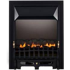 Wood Stoves on sale Focal Point Blenheim flue less Black Gas Fire