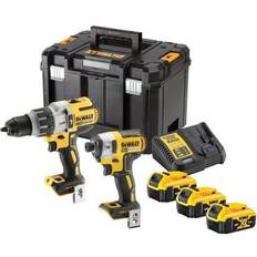 Dewalt 887 Dewalt DCK276P3T Combiset XRP Schroef/klopboormachine DCD996 slagschroevendraaier DCF887 18V XR Brushless 3x5.0Ah in TSTAK