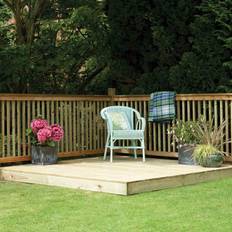 Timber Forest Garden Patio Decking Kit 130x2490mm