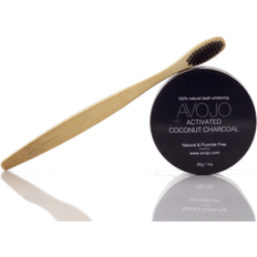 Activated charcoal Avojo Avojo Activated Coconut Charcoal 30g + Gratis Tandbørste