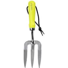 Amarillo Horcas RHS FloraBrite Yellow Garden Hand Fork Burgon & Ball