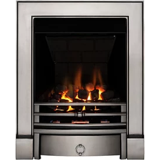 Wood Stoves on sale Focal Point Soho Multi Flue Chrome Effect Gas Fire Fpfbq097