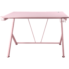 Pelialan lisävarusteet Deltaco LINE PT85 Gaming desk pink, 1220x120x820mm