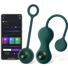 Magic Motion Sexleksaker Magic Motion Crystal Duo Kegel Vib. Weight Set