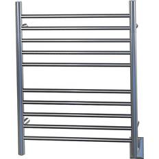 Heated Towel Rails Amba Radiant Hardwired (RWH-S) 619x851mm Chrome, Black, Silver, Brass