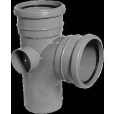 Lawn Edging FloPlast FloPlast 110mm Soil Pipe Branch Double Socket/Spigot 92.5Â°