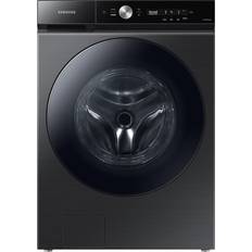 Samsung bespoke washer and dryer Samsung WF53BB8700AV Bespoke Ultra Capacity Front Load cu. Super Speed Wash AI