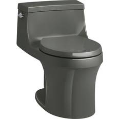 Toilets Kohler San Souci One-piece round-front 1.28 gpf toilet with slow-close seat