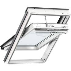 Fönster Velux White Timber Centre Pivot Roof H980mm Trä Takfönster 3-glasfönster