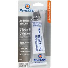 Permatex Clear RTV Silicone Adhesive 80050 1pcs