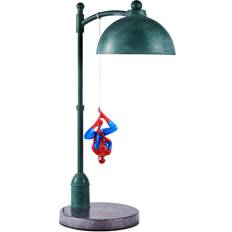 Marvel Spiderman Street Table Lamp Shown Lámpara de mesa