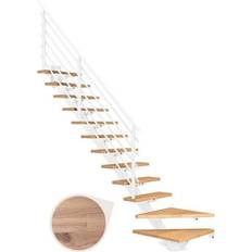 Dolle Sydney Kvartsvingstrappe Hvid 9016-PURE 222-270 cm