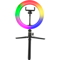 Cheap Studio Lighting Vivitar Full-Color Ring Light, 8" VIVRLRGB8-NOC