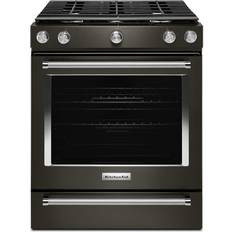 5 burner gas stove KitchenAid 30-Inch 5-Burner Slide-In