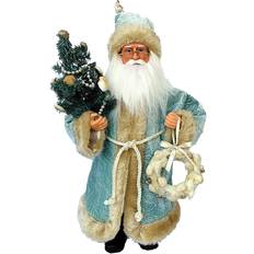 Santa's Workshop 15" Seaside with Shell Wreath & Tree Figurine