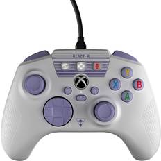 Manettes de jeu Turtle Beach REACT-R Wired Controller - White/Purple