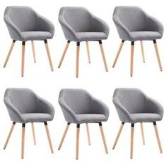 vidaXL - Chaise de bureau 83.5cm 6pcs