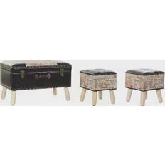 Dkd Home Decor - Sittpall 40cm 3st