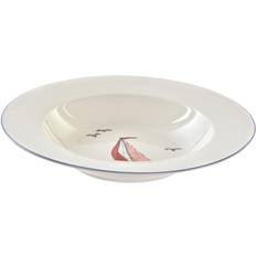 Svarta Djupa tallrikar Dkd Home Decor Yachts Djup tallrik 21.5cm 2st