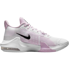 Nike Air Max - Women Basketball Shoes Nike Air Max Impact 3 - White/Doll/Black