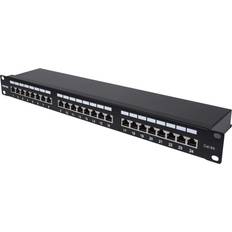 Intellinet 24-Port Cat6a Patchpanel 1HE