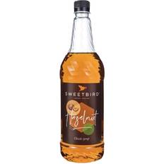 Sirops de café et Crèmes de café Sweetbird Hazelnut Coffee Syrup 1-LITRE Plastic Single 80g