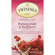 Twinings Herbal Tea Pomegranate & Raspberry Caffeine Free 20 Tea