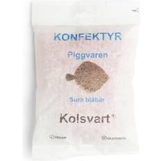 Kolsvart Matvaror Kolsvart Piggvaren Sura Blåbär Godis