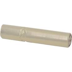 Affaldssække plastik klar 700x1100 standard LDPE m/10 stk./rulle karton á