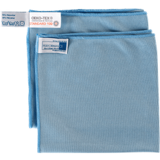 Microfiber glasklud Performance Glasklud microfiber 40x40 blå NF