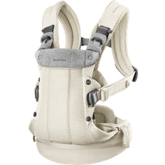 Valkoinen Kantoreput BabyBjörn Baby Carrier Harmony Cream 3D Mesh