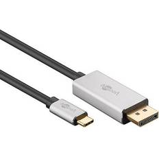 Goobay DisplayPort-kabler - USB C-DisplayPort Goobay USB-C™ DisplayPort-adapterkabel, 3 3m