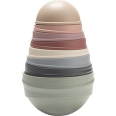 Wobbly Tower Pastel Rainbow