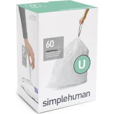 Simplehuman 50-80L 60ct Code U Custom Fit Trash Can