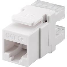 Cat 5e keystone Goobay Cat 5: e UTP Keystone modularkontakt