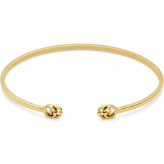 Gold - Men Bracelets Gucci Double Cuff Bangle - Gold