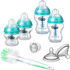 Niet giftig Flesvoedingssets voor Baby's Tommee Tippee Startset Advanced Antikoliek, transparant