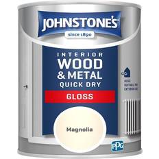 Johnstones Interior Quick Dry Gloss Wood Paint, Metal Paint 0.75L