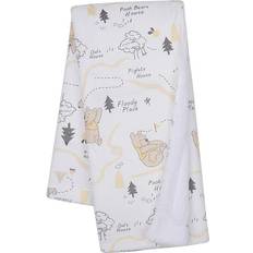 Baby care Lambs & Ivy Disney Baby Pooh and the Hundred Acre Woods White Baby Blanket