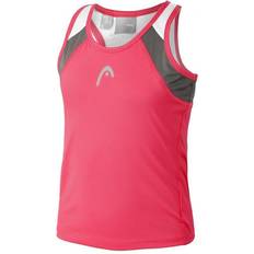 Elastane Canottiere Head Girl's Club 22 Tank Top - Magenta